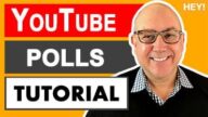 YouTube Polls Tutorial