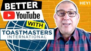 How To Get Comfortable On Camera With Toastmasters