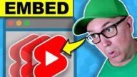 How to Embed YouTube Shorts Playlist Vertically