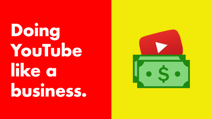 Doing YouTube like a business.